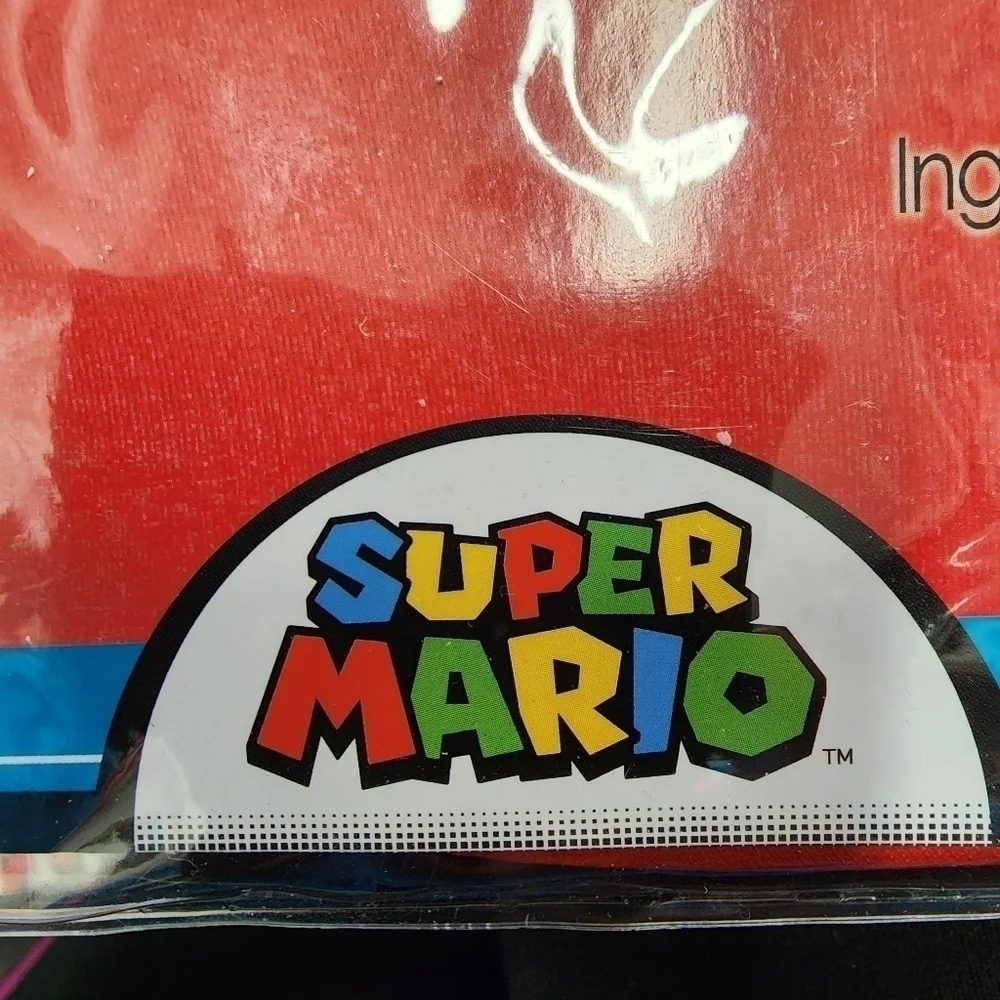 NWT Nintendo Super Mario Hat Mustache Halloween Costume Cosplay Accessory Kit - Picture 8 of 11